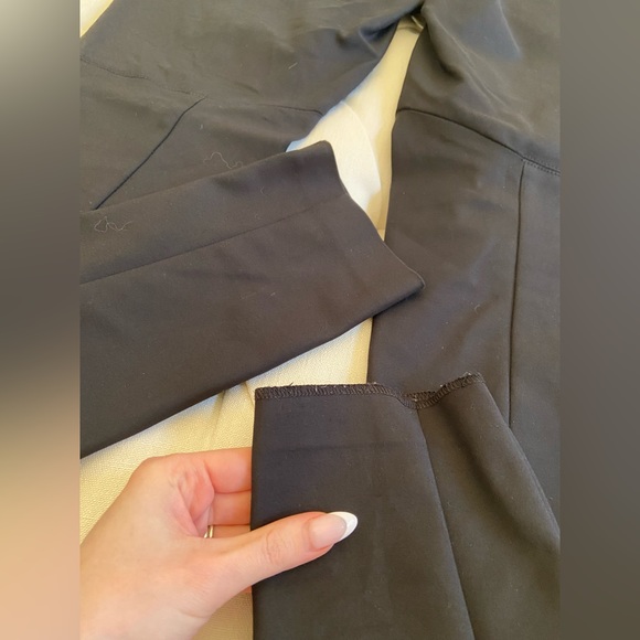 THEORY Black Dress Pants with Zippers Sz 4 - Picture 4 of 8